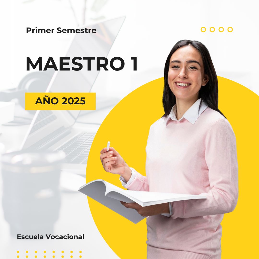 Martes 19:00 hs - Maestro 1