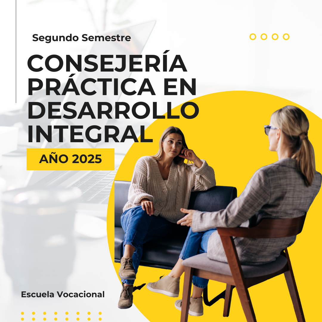 Sábado 15:00 hs - Consejería Práctica en Desarrollo Integral