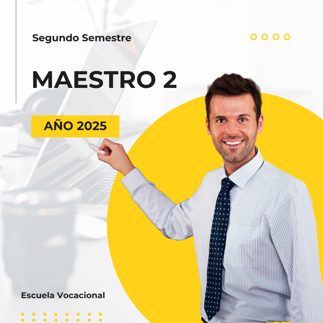 Jueves 19:00 hs - Maestro 2